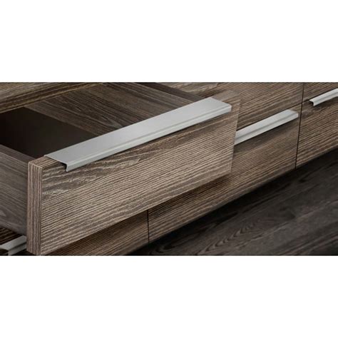 stainless steel cabinet edge pulls|modern drawer pulls cabinet edge.